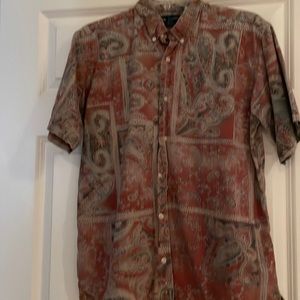 COPY - COPY - Ralph Lauren muted paisley shirt